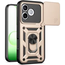 Coque arrière Phonesta CamShield pour HONOR 600 Lite - Or