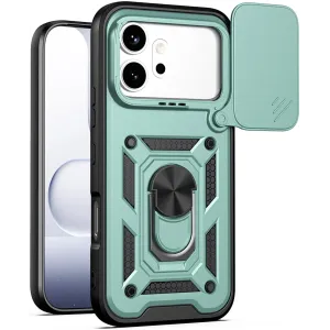 Coque arrière Phonesta CamShield pour HONOR 600/600 Pro - Vert