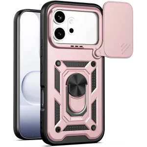 Coque arrière Phonesta CamShield pour HONOR 600/600 Pro - Or rose