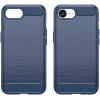 Coque arrière en silicone Phonesta Carbon pour Apple iPhone 17e/16e - Bleu 2