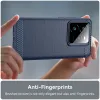 Coque arrière en silicone Phonesta Carbon pour Realme GT 7 Pro - Bleu 5