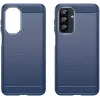 Coque arrière en silicone Phonesta Carbon pour Samsung Galaxy A26 - Bleu 2