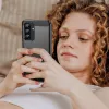 Coque arrière en silicone Phonesta Carbon pour Samsung Galaxy A26 - Noir 7