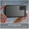 Coque arrière en silicone Phonesta Carbon pour Samsung Galaxy A36/A56 - Noir 3