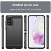 Coque arrière en silicone Phonesta Carbon pour Samsung Galaxy A36/A56 - Noir 7