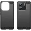 Coque arrière en silicone Phonesta Carbon pour Xiaomi Redmi Note 14 4G - Noir 2