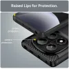 Coque arrière en silicone Phonesta Carbon pour Xiaomi Redmi Note 14 Pro 4G - Noir 6