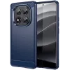 Coque arrière en silicone Phonesta Carbon pour Xiaomi Redmi Note 14 Pro 5G / Xiaomi Poco X7 - Bleu 0