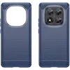Coque arrière en silicone Phonesta Carbon pour Xiaomi Redmi Note 14 Pro 5G / Xiaomi Poco X7 - Bleu 1
