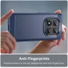Coque arrière en silicone Phonesta Carbon pour Xiaomi Redmi Note 14 Pro 5G / Xiaomi Poco X7 - Bleu 5