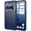 Coque arrière en silicone Phonesta Carbon pour Nothing Phone (3a) - Bleu 0