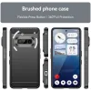 Coque arrière en silicone Phonesta Carbon pour Nothing Phone (3a) - Noir 3