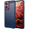 Coque arrière en silicone Phonesta Carbon pour Motorola Moto G35 - Bleu 0
