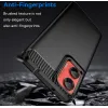 Coque arrière en silicone Phonesta Carbon pour Motorola Moto G35 - Noir 2