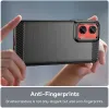 Coque arrière en silicone Phonesta Carbon pour Motorola Moto G35 - Noir 4