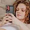 Coque arrière en silicone Phonesta Carbon pour Motorola Moto G35 - Noir 6