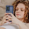 Coque arrière en silicone Phonesta Carbon pour Motorola Moto G55 - Bleu 6