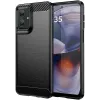 Coque arrière en silicone Phonesta Carbon pour Motorola Moto G55 - Noir 0