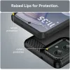 Coque arrière en silicone Phonesta Carbon pour Motorola Moto G55 - Noir 5