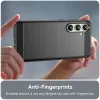 Coque arrière en silicone Phonesta Carbon pour Samsung Galaxy S24 FE - Noir 5