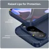 Coque arrière en silicone Phonesta Carbon pour Google Pixel 10 Pro XL - Bleu 5