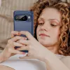 Coque arrière en silicone Phonesta Carbon pour Google Pixel 10 Pro XL - Bleu 6