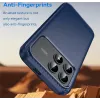 Coque arrière en silicone Phonesta Carbon pour Xiaomi Poco F8 Pro - Bleu 3