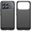 Coque arrière en silicone Phonesta Carbon pour Xiaomi Poco F8 Ultra - Noir 2