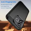 Coque arrière en silicone Phonesta Carbon pour HONOR 600 Lite - Noir 2