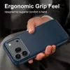 Coque arrière en silicone Phonesta Carbon pour HONOR 600/600 Pro - Bleu 1