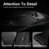 Coque arrière en silicone Phonesta Carbon pour HONOR 600/600 Pro - Noir 5