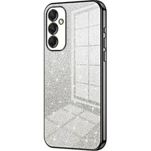 Coque arrière en silicone Phonesta Crystal Sparkle pour Samsung Galaxy A16 - Noir
