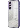 Coque arrière en silicone Phonesta Crystal Sparkle pour Samsung Galaxy A26 - Violet