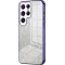 Coque arrière en silicone Phonesta Crystal Sparkle pour Samsung Galaxy S25 Ultra - Violet