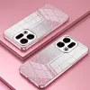Coque arrière en silicone Phonesta Crystal Sparkle pour Oppo Find X9 - Rose 2