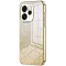 Coque arrière en silicone Phonesta Crystal Sparkle pour Oppo Reno15 - Or