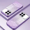 Coque arrière en silicone Phonesta Crystal Sparkle pour Xiaomi Poco F8 Pro - Violet 2