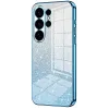 Coque arrière en silicone Phonesta Crystal Sparkle pour Samsung Galaxy S26 Ultra - Bleu