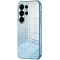 Coque arrière en silicone Phonesta Crystal Sparkle pour Samsung Galaxy S26 Ultra - Bleu