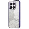 Coque arrière en silicone Phonesta Crystal Sparkle pour Xiaomi 17 - Violet