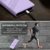 Coque portefeuille Phonesta Embossed Lines pour Xiaomi 15 Ultra - Violet 6