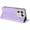 Coque portefeuille Phonesta Embossed Lines pour Motorola Edge 50 Ultra - Violet 2