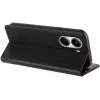 Coque portefeuille Phonesta Embossed Lines pour Xiaomi Poco X7 Pro - Noir 3