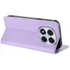 Coque portefeuille Phonesta Embossed Lines pour Xiaomi Redmi Note 14 Pro 4G - Violet 2