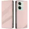 Coque portefeuille Phonesta Embossed Lines pour OnePlus Nord 3 - Rose