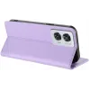 Coque portefeuille Phonesta Embossed Lines pour Motorola Edge 50 Fusion - Violet 3