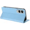 Coque portefeuille Phonesta Embossed Lines pour Samsung Galaxy S25 Edge - Bleu clair 2
