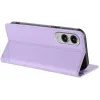 Coque portefeuille Phonesta Embossed Lines pour Samsung Galaxy S25 Edge - Violet 3