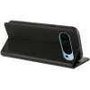 Coque portefeuille Phonesta Embossed Lines pour Google Pixel 9 / 9 Pro - Noir 3