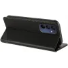 Coque portefeuille Phonesta Embossed Lines pour Samsung Galaxy A16 - Noir 2